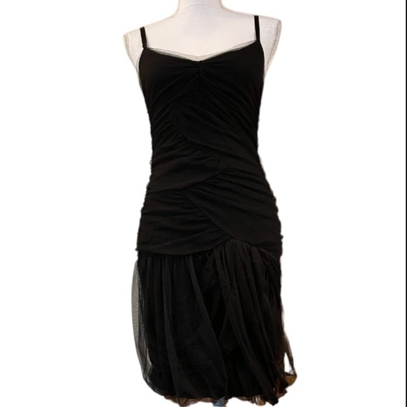 Bailey 44 Dresses & Skirts - Bailey 44 Dress Women’s Medium Black Mesh Black Tie Classy Party Mini